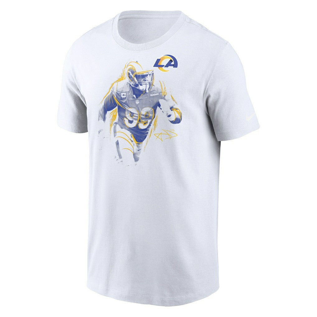Aaron Donald Los Angeles Rams Player Graphic T-Shirt - White - Nike
