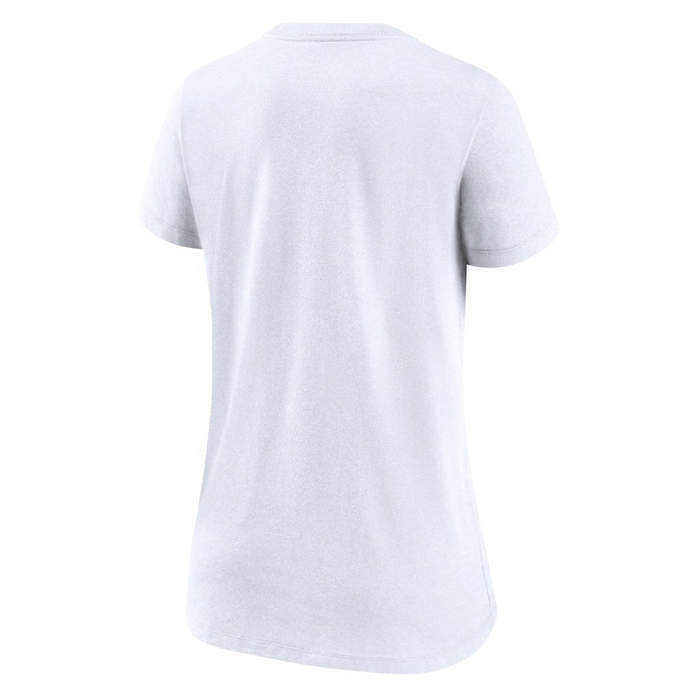 Washington Commanders Women's Hometown Collection Tri-Blend V-Neck T-Shirt - White - Nike