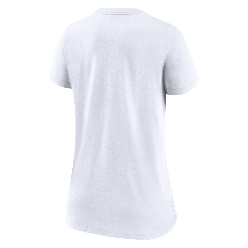 Washington Commanders Women's Hometown Collection Tri-Blend V-Neck T-Shirt - White - Nike