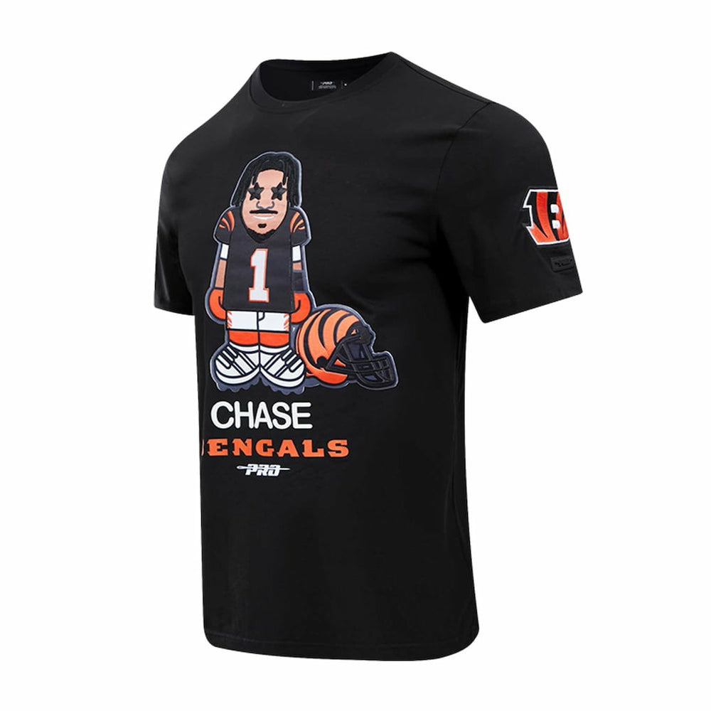 Ja'Marr Chase Cincinnati Bengals Pro Standard Player Avatar Graphic T-Shirt - Black - NFL