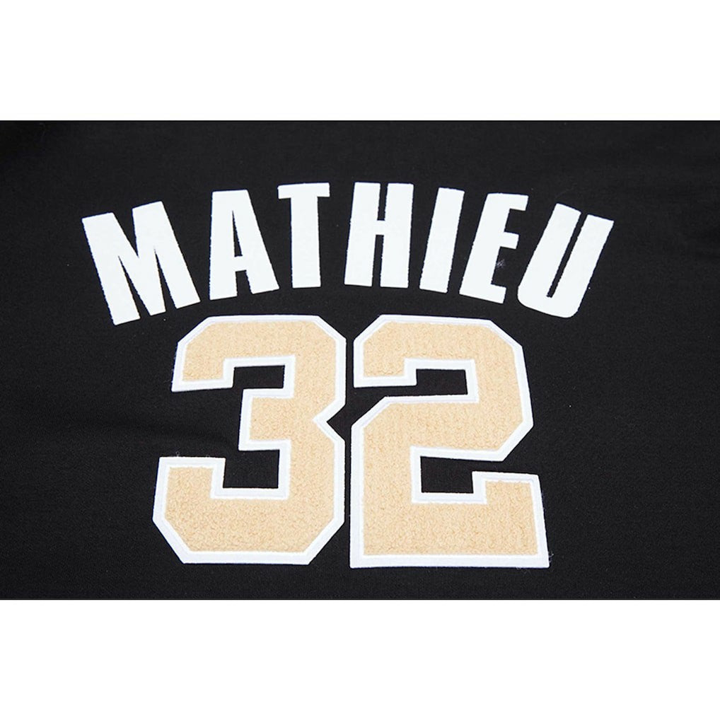 Tyrann Mathieu New Orleans Saints Pro Standard Player Name & Number Pullover Hoodie - Black - NFL