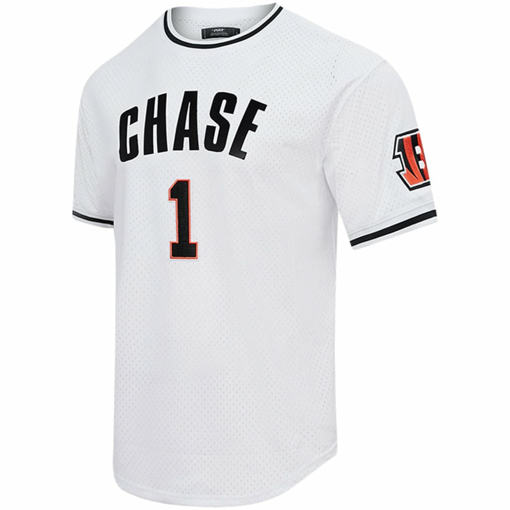 Ja'Marr Chase Cincinnati Bengals Pro Standard Mesh Player Name & Number Top - White - NFL