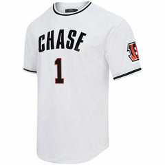 Ja'Marr Chase Cincinnati Bengals Pro Standard Mesh Player Name & Number Top - White - NFL