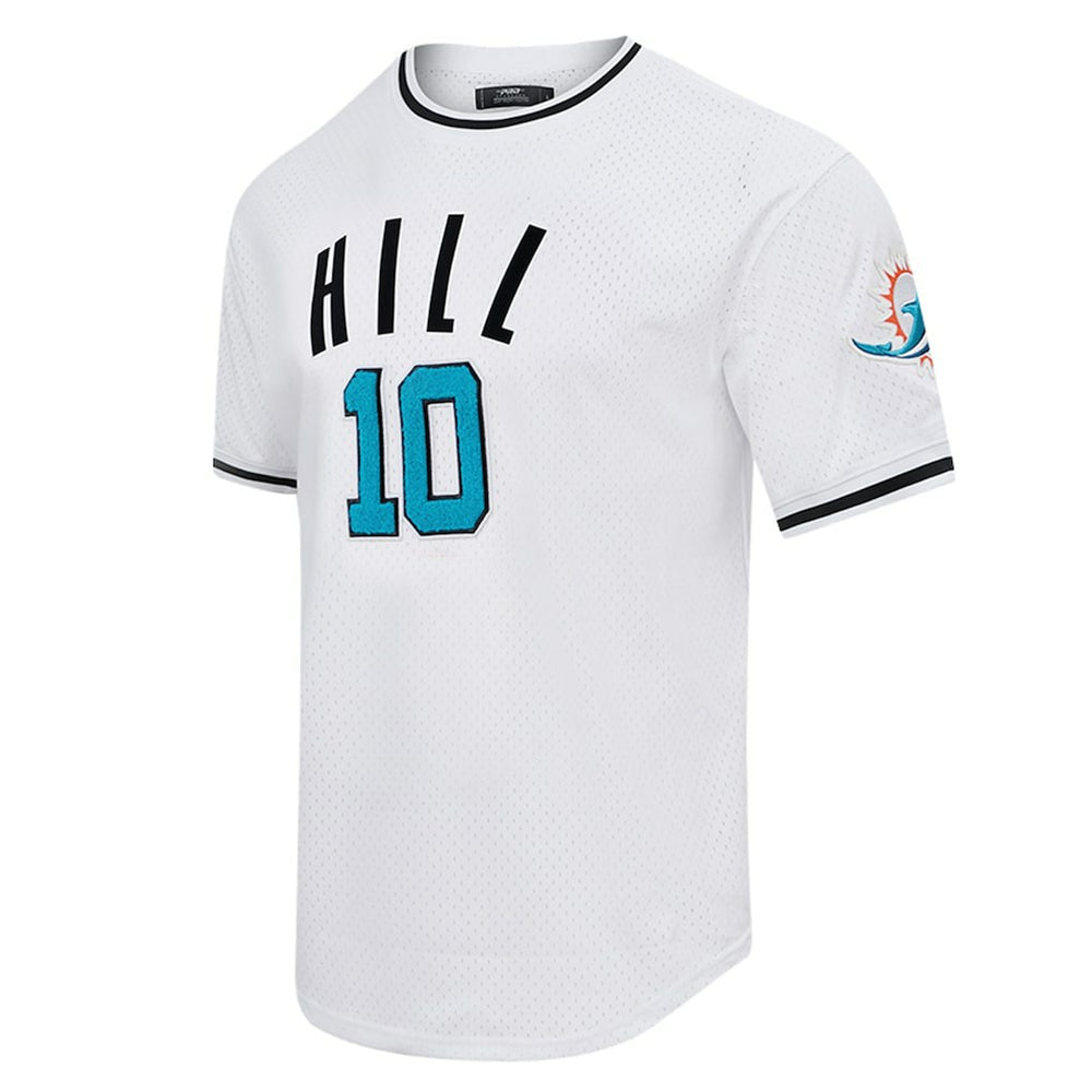 Tyreek Hill Miami Dolphins Pro Standard Mesh Player Name & Number Top - White - NFL