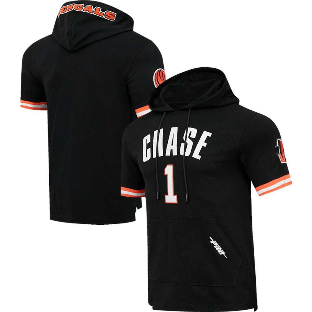 Ja'Marr Chase Cincinnati Bengals Pro Standard Player Name & Number Hoodie T-Shirt - Black - NFL