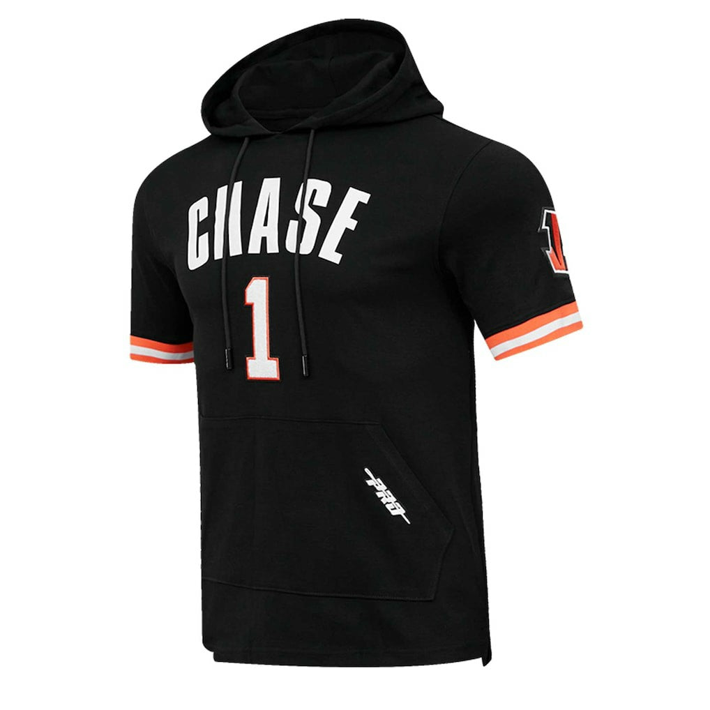 Ja'Marr Chase Cincinnati Bengals Pro Standard Player Name & Number Hoodie T-Shirt - Black - NFL