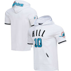 Tyreek Hill Miami Dolphins Pro Standard Player Name & Number Hoodie T-Shirt - White - NFL