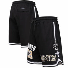 Tyrann Mathieu New Orleans Saints Pro Standard Player Name & Number Shorts - Black - NFL