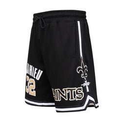 Tyrann Mathieu New Orleans Saints Pro Standard Player Name & Number Shorts - Black - NFL