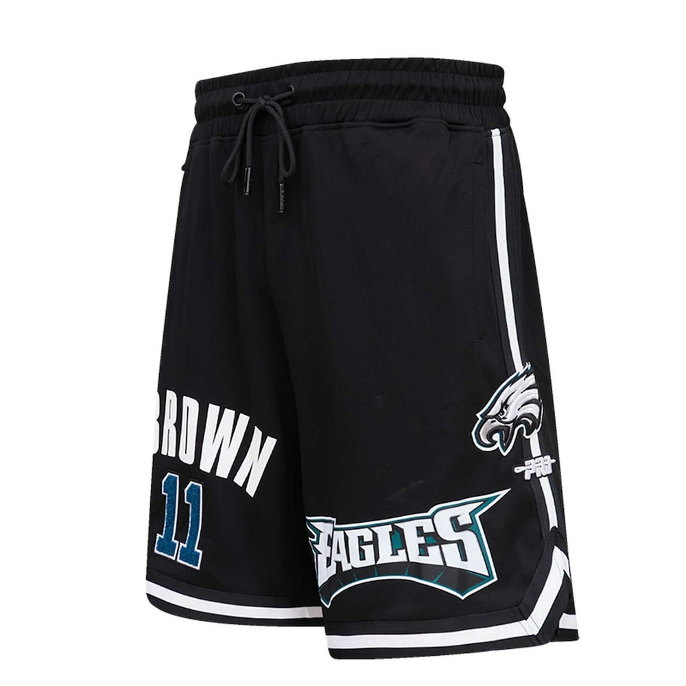 A.J. Brown Philadelphia Eagles Pro Standard Player Name & Number Shorts - Black - NFL