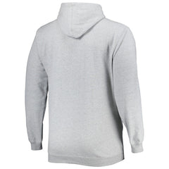 Fanatics Golden State Warriors Big & Tall Wordmark Pullover Hoodie Heather Gray
