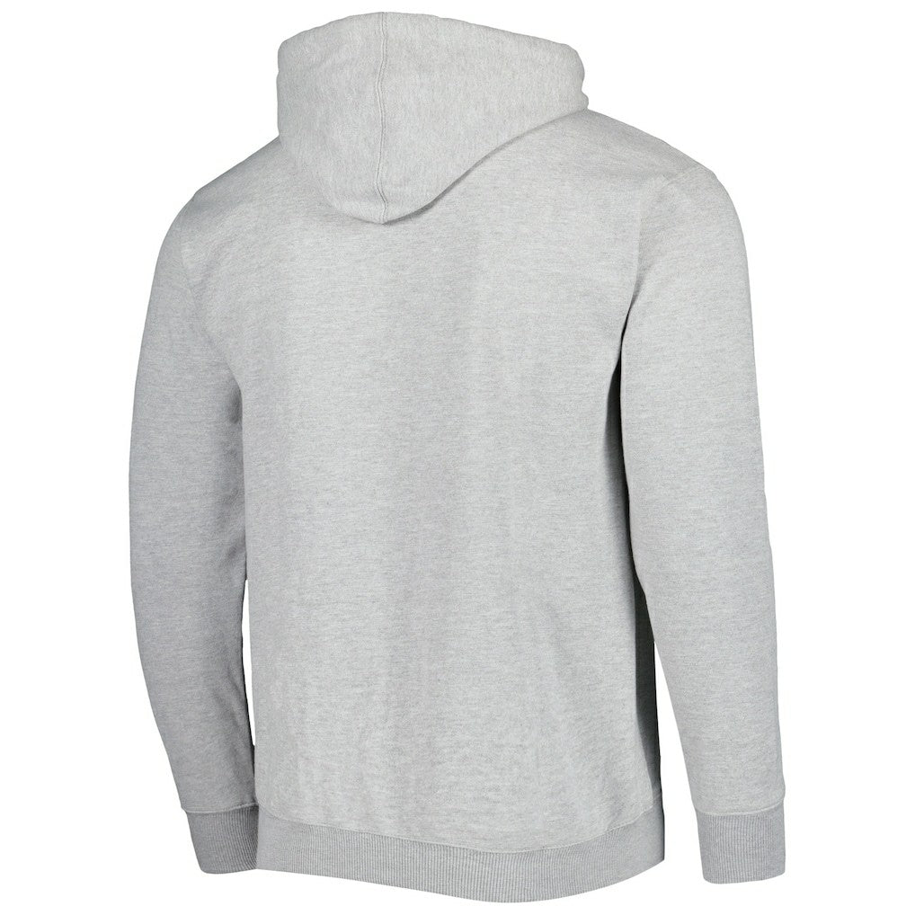 Fanatics Chicago Bulls Wordmark French Terry Pullover Hoodie Heather Gray
