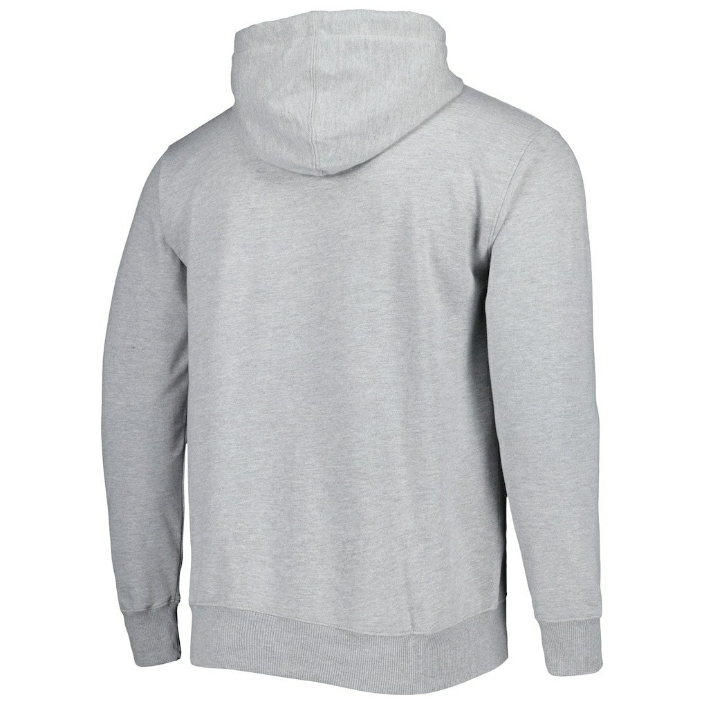 Fanatics Atlanta Hawks Wordmark French Terry Pullover Hoodie Heather Gray