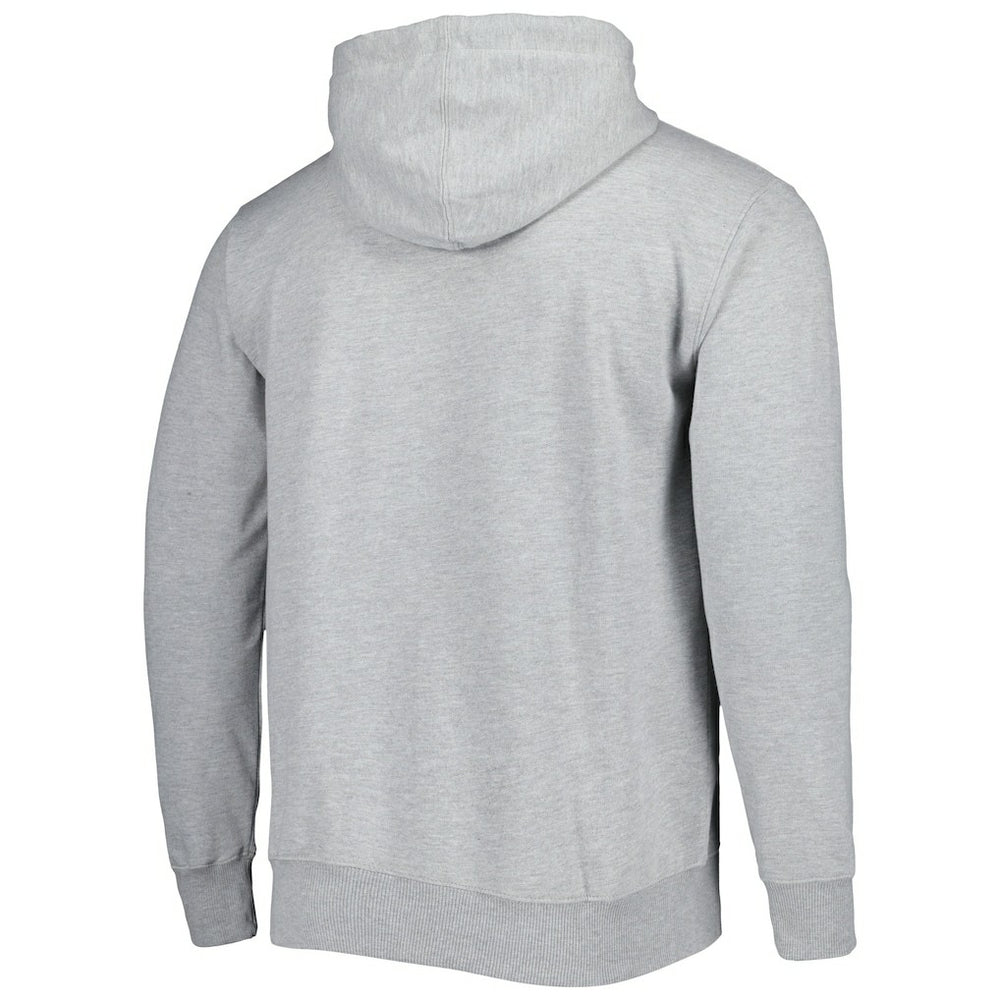 Fanatics Atlanta Hawks Wordmark French Terry Pullover Hoodie Heather Gray