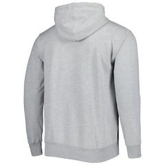 Fanatics Atlanta Hawks Wordmark French Terry Pullover Hoodie Heather Gray