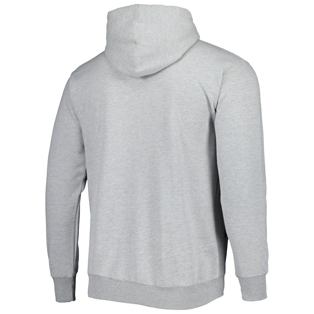 Fanatics Dallas Mavericks Wordmark French Terry Pullover Hoodie Heather Gray