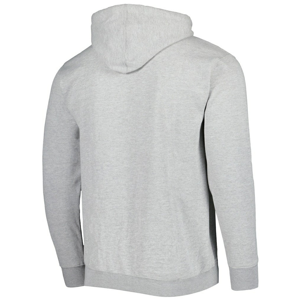 Fanatics Brooklyn Nets Wordmark French Terry Pullover Hoodie Heather Gray