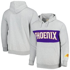 Fanatics Phoenix Suns Wordmark French Terry Pullover Hoodie Heather Gray