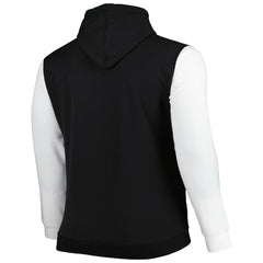 Fanatics Brooklyn Nets Big & Tall Bold Attack Pullover Hoodie Black/White