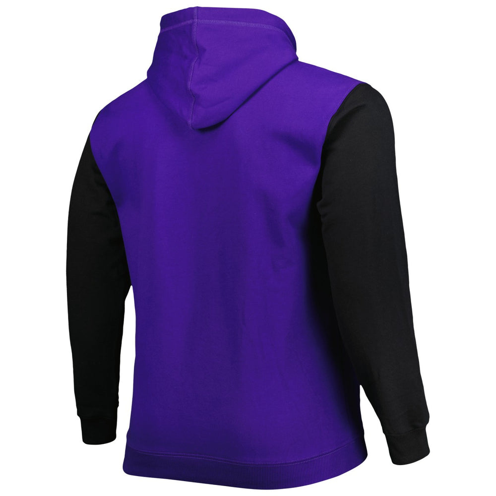 Fanatics Phoenix Suns Big & Tall Bold Attack Pullover Hoodie Purple/Black