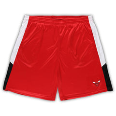 Fanatics Chicago Bulls Big & Tall Champion Rush Practice Shorts Red