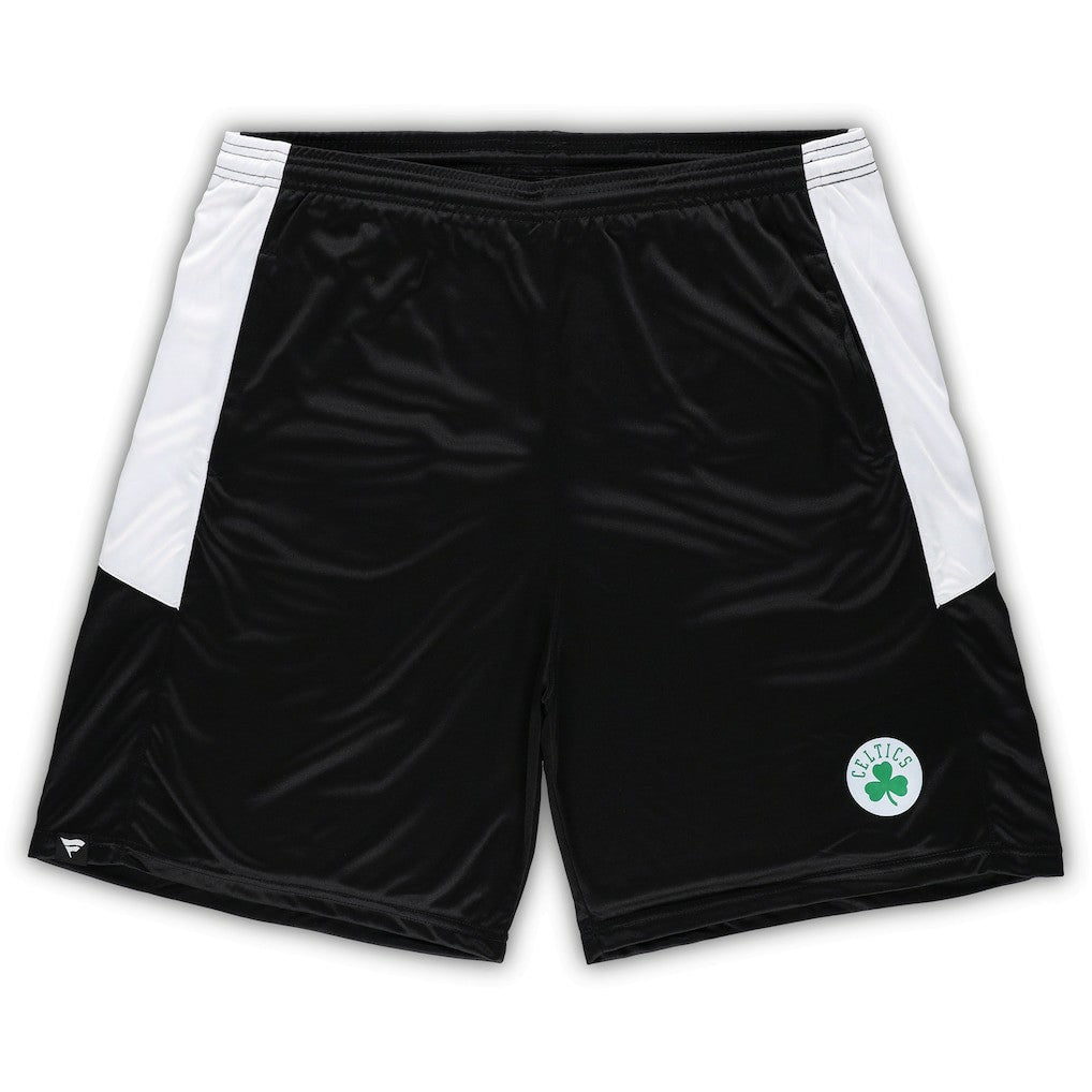 Fanatics Boston Celtics Big & Tall Champion Rush Practice Shorts Black