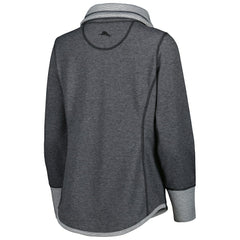 Cleveland Browns Women's Sport Sun Fade Full-Zip Sweatshirt - Heathered Black - Tommy Bahama