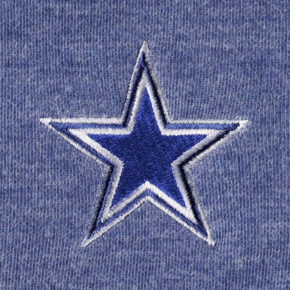 Dallas Cowboys Women's Sport Sun Fade Full-Zip Sweatshirt - Heathered Navy - Tommy Bahama