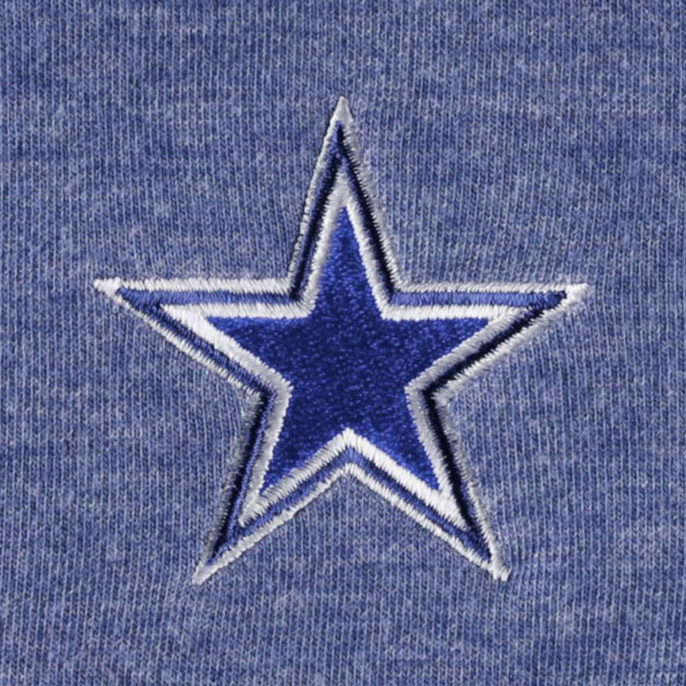 Dallas Cowboys Women's Sport Sun Fade Full-Zip Sweatshirt - Heathered Navy - Tommy Bahama