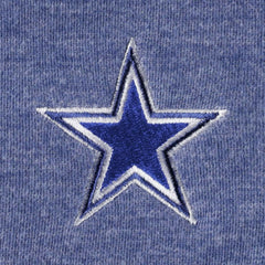 Dallas Cowboys Women's Sport Sun Fade Full-Zip Sweatshirt - Heathered Navy - Tommy Bahama