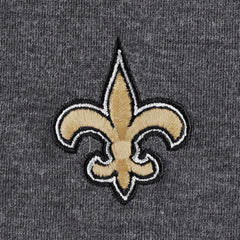 New Orleans Saints Women's Sport Sun Fade Full-Zip Sweatshirt - Heathered Black - Tommy Bahama