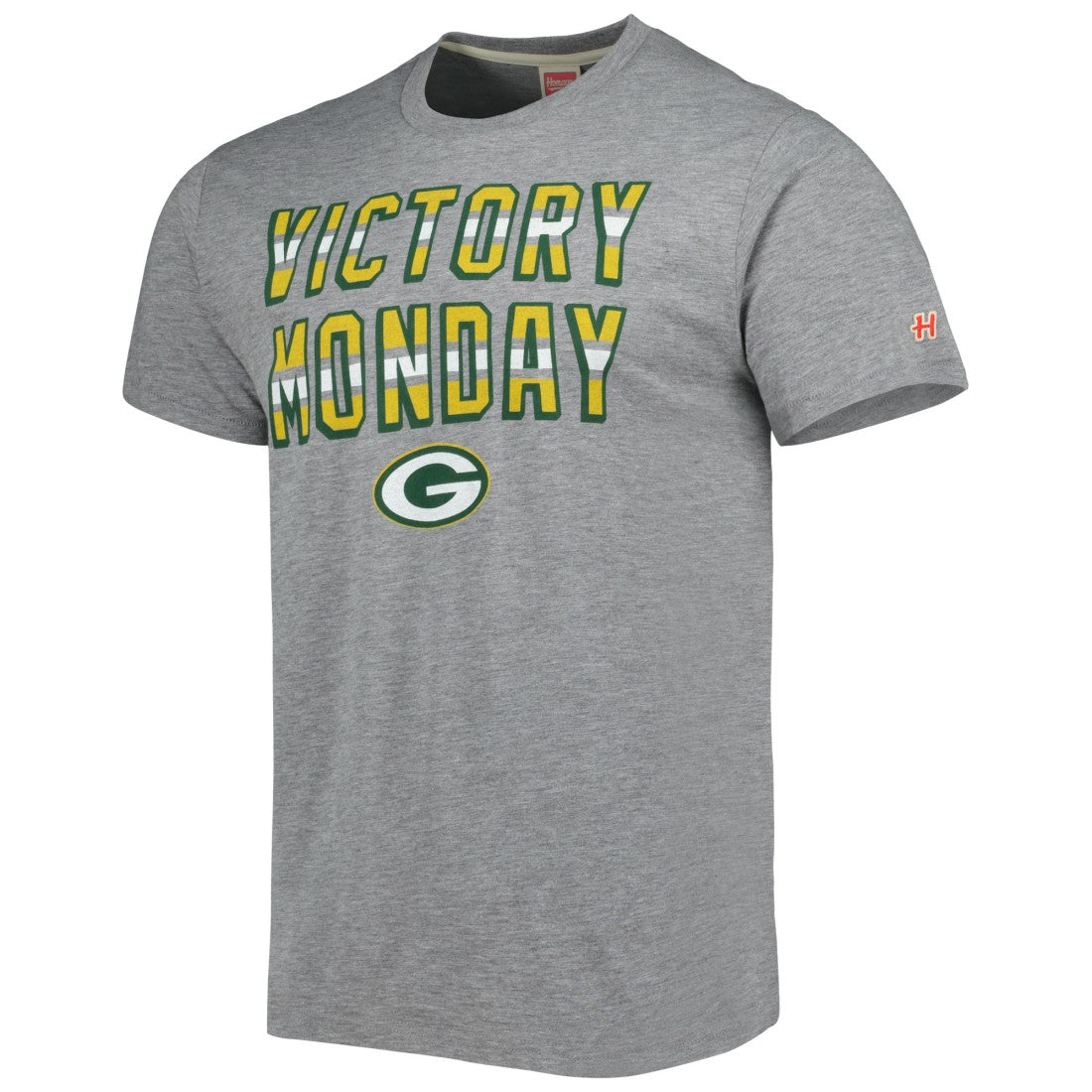 Green Bay Packers Homage Victory Monday Tri-Blend T-Shirt - Gray - NFL