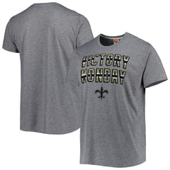New Orleans Saints Homage Victory Monday Tri-Blend T-Shirt - Gray - NFL