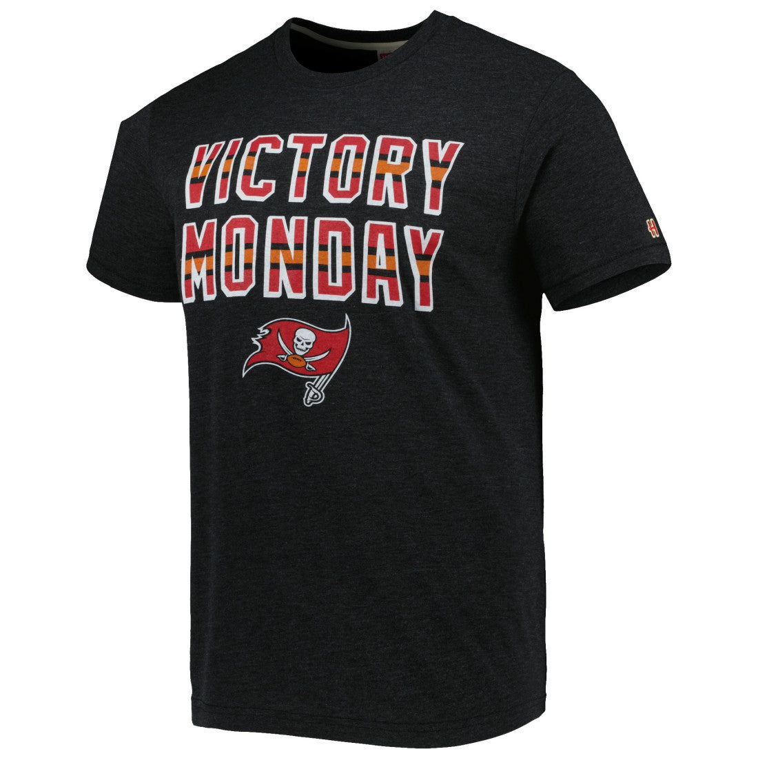 Tampa Bay Buccaneers Homage Victory Monday Tri-Blend T-Shirt - Black - NFL