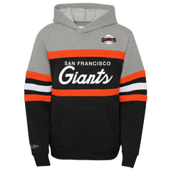 San Francisco Giants Mitchell & Ness Youth Cooperstown Collection Head Coach Pullover Hoodie Outlet