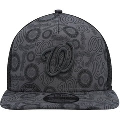 Washington Nationals New Era Repeat A-Frame 9FIFTY Trucker Snapback Hat Discount