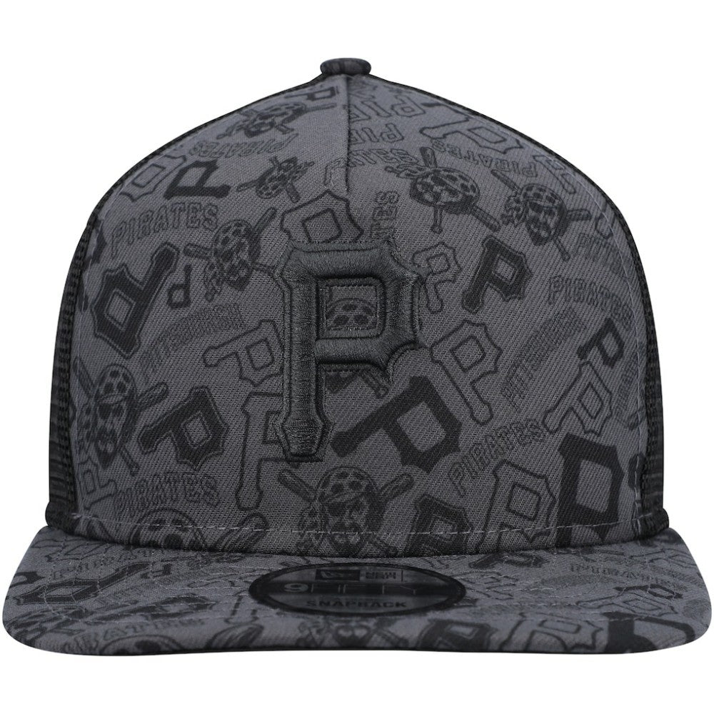 Pittsburgh Pirates New Era Repeat A-Frame 9FIFTY Trucker Snapback Hat Near Me