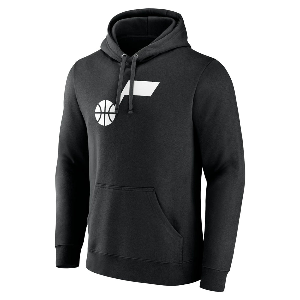 Utah Jazz Primary Logo Pullover Hoodie Black