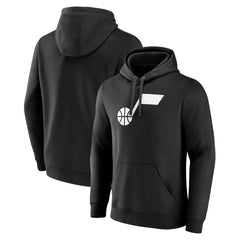 Utah Jazz Alternate Logo Pullover Hoodie Black