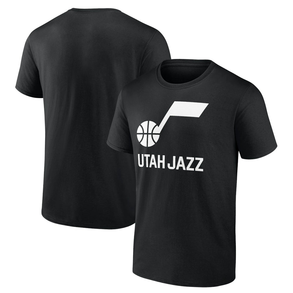 Utah Jazz Wordmark T-Shirt Black