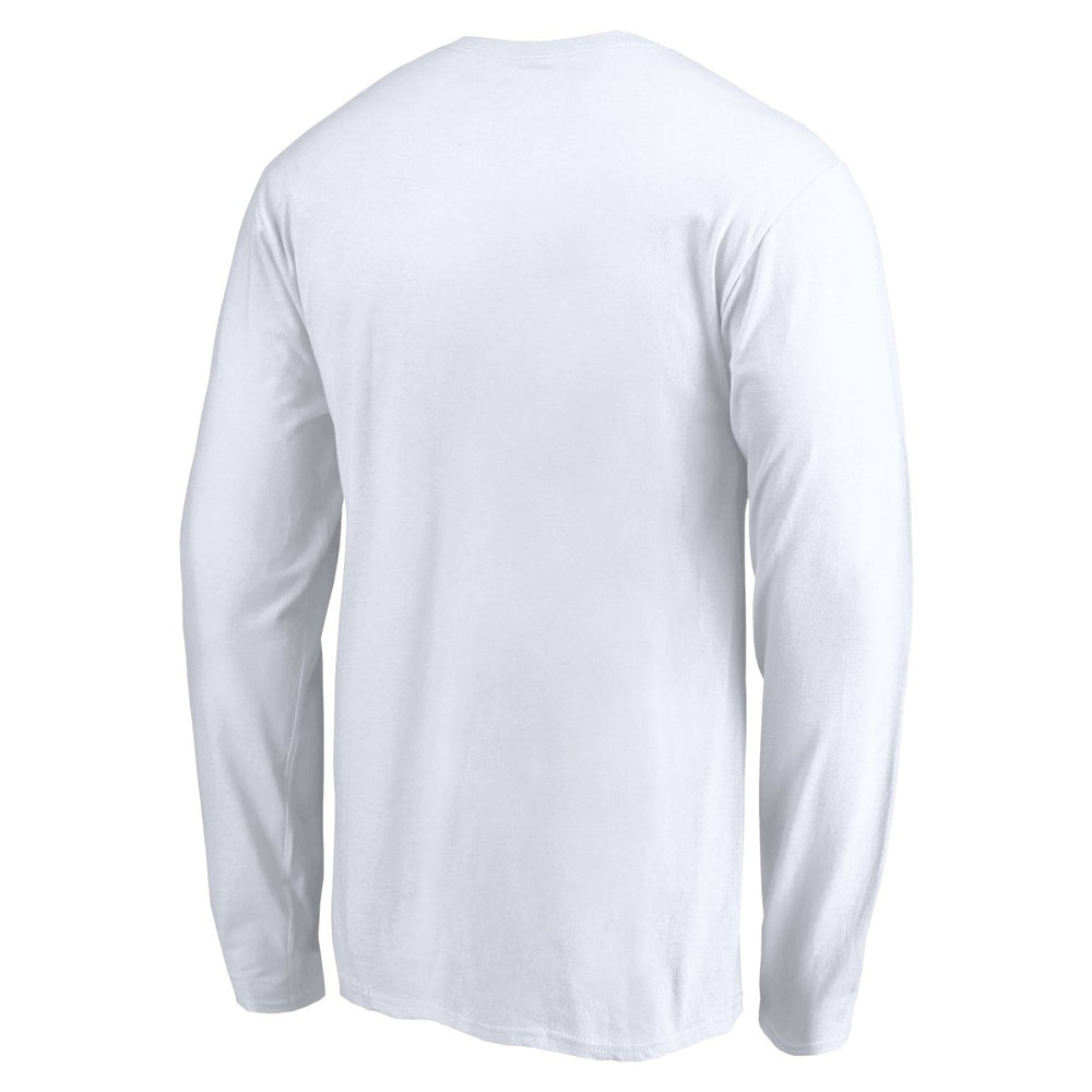 Utah Jazz Primary Logo Team Long Sleeve T-Shirt White