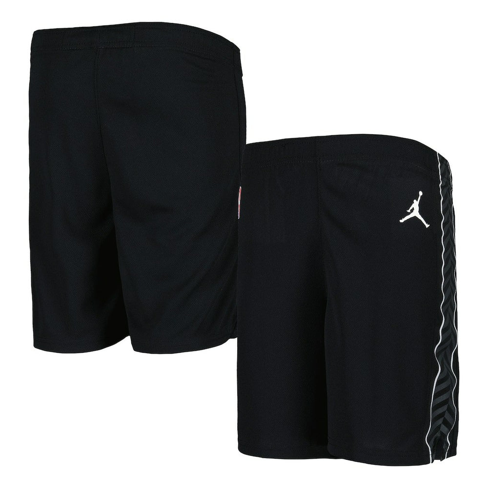 Brooklyn Nets Jordan Brand Preschool Statement Edition Team Replica Shorts Black