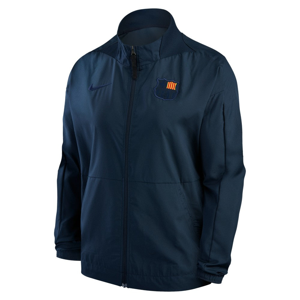 Nike - Barcelona Women's Team Anthem Raglan Performance Full-Zip Jacket - Blue
