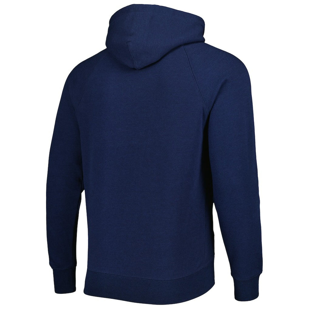 Dallas Cowboys Homage Retro Helmet Tri-Blend Raglan Pullover Hoodie - Navy - NFL