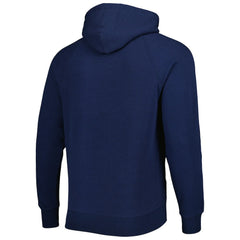 Dallas Cowboys Homage Retro Helmet Tri-Blend Raglan Pullover Hoodie - Navy - NFL