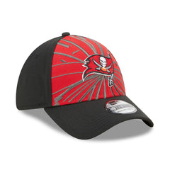 Tampa Bay Buccaneers New Era Shattered 39THIRTY Flex Hat - Red/Black - NFL