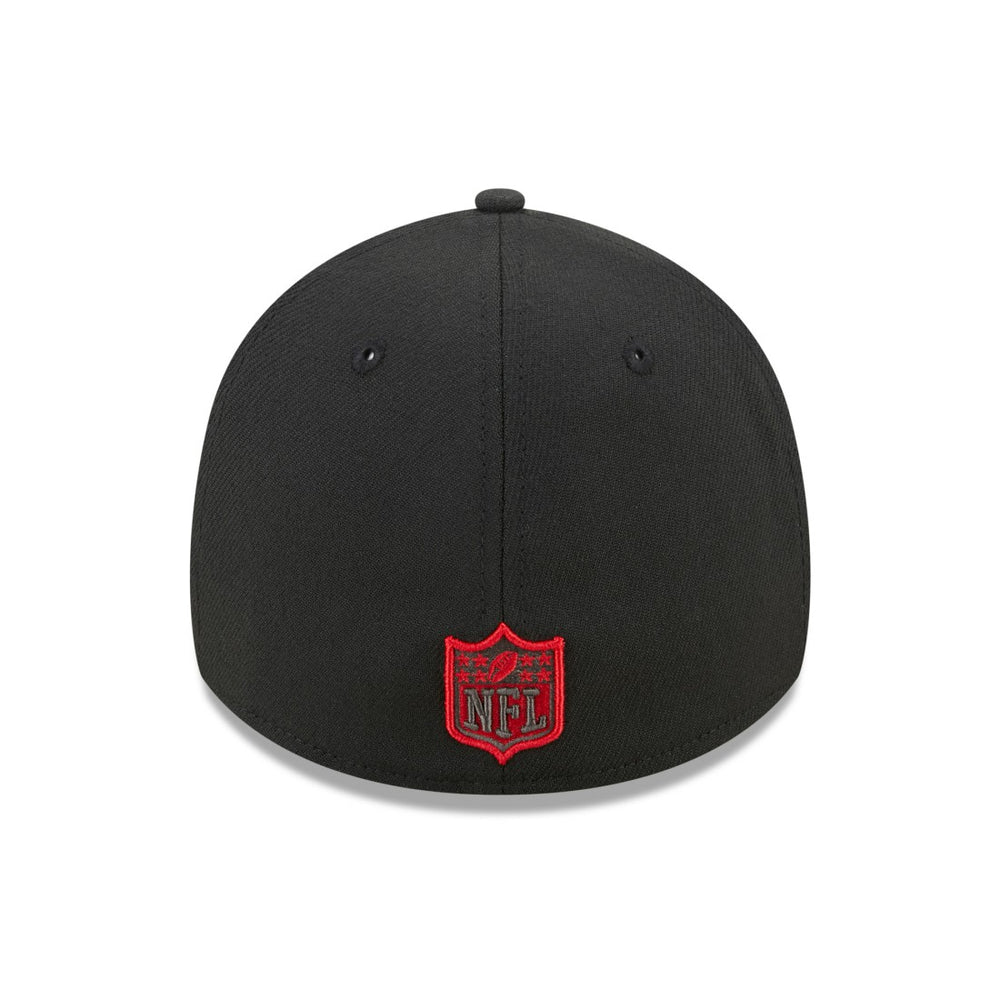 Tampa Bay Buccaneers New Era Shattered 39THIRTY Flex Hat - Red/Black - NFL