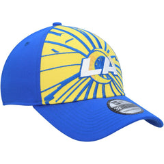 Los Angeles Rams New Era Shattered 39THIRTY Flex Hat - Gold/Royal - NFL