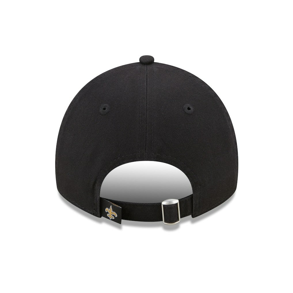 New Orleans Saints New Era Women's Collegiate 9TWENTY Adjustable Hat - Black - NFL
