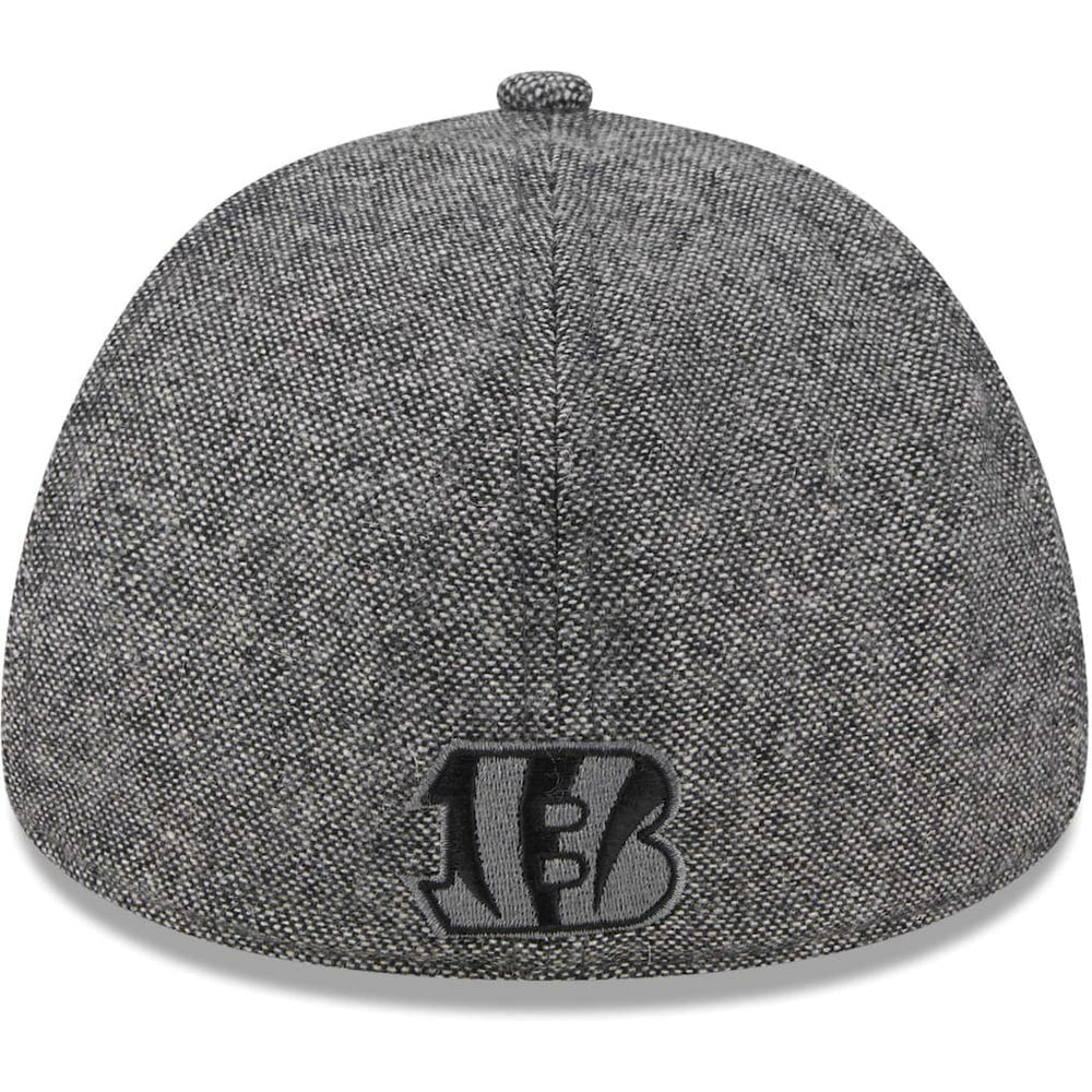 Cincinnati Bengals New Era Peaky Duckbill Fitted Hat - Gray - NFL